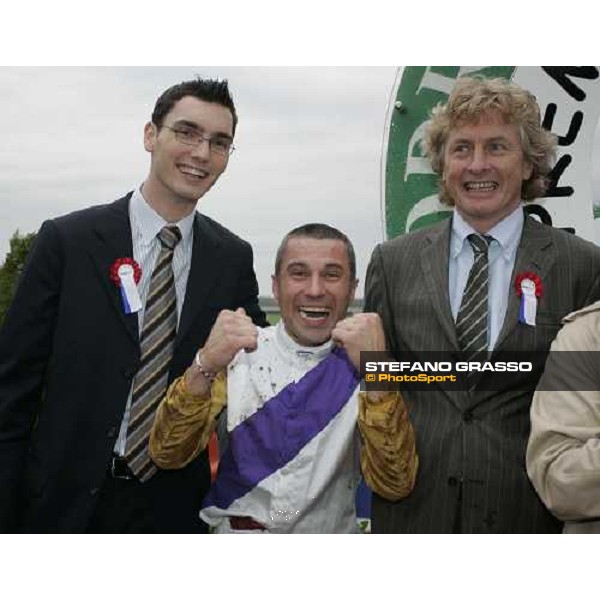 Baron Helmut von Finck and Willian Mongil winners of Premio Roma At The Races Rome, 6th november 2005 ph. Stefano Grasso