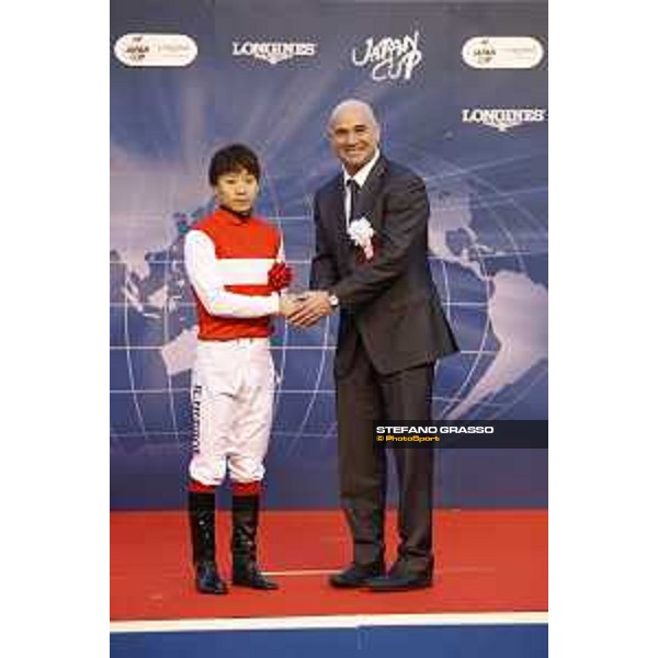 The 35th Japan Cup in association with Longines won by Ikezie Kenichi on Shonan Pandora Tokyo,29th nov.2015 ph.Stefano Grasso/Longines
