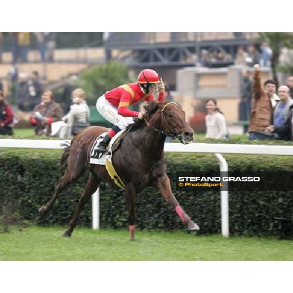 Paolo Aragoni and St Paul House wins the Premio Umbria Rome, 6th november 2005 ph. Stefano Grasso