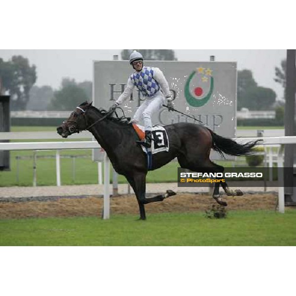 Maurizio Pasquale on Distant Way wins Premio Ribot Rome, 6th november 2005 ph. Stefano Grasso