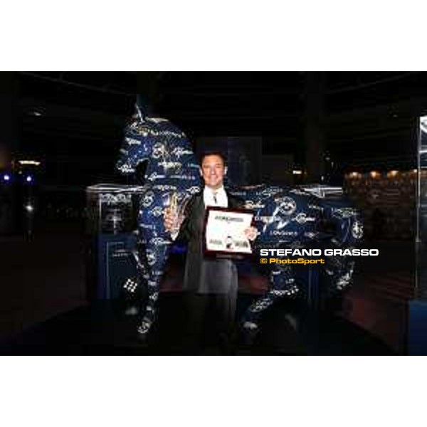 Longines World\'s Best Jockey Award Frankie Dettori winner Hong Kong,11th dec.2015 ph.Stefano Grasso/Longines