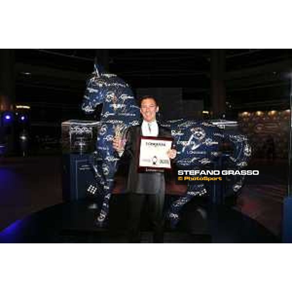Longines World\'s Best Jockey Award Frankie Dettori winner Hong Kong,11th dec.2015 ph.Stefano Grasso/Longines