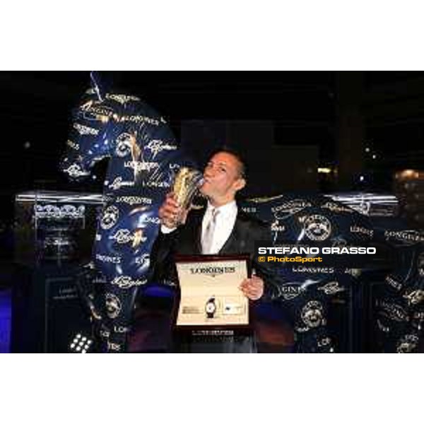 Longines World\'s Best Jockey Award Frankie Dettori winner Hong Kong,11th dec.2015 ph.Stefano Grasso/Longines