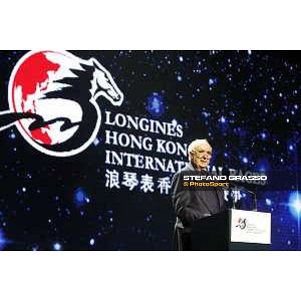 Longines World\'s Best Jockey Award Walter von Kanel,President of Longines Hong Kong,11th dec.2015 ph.Stefano Grasso/Longines