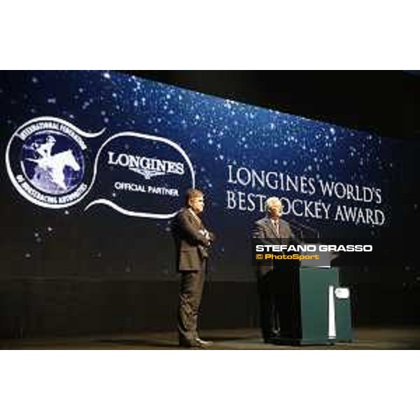 Longines World\'s Best Jockey Award Frankie Dettori winner Hong Kong,11th dec.2015 ph.Stefano Grasso/Longines