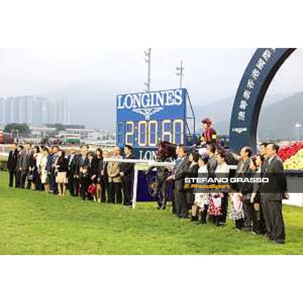 Yutaka Take on A Shin Hikari wins the Longines Hong Kong Cup Hong Kong,13th dec.2015 ph.Stefano Grasso/Longines