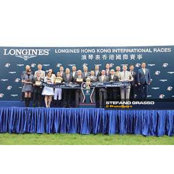 Ryan Moore on Maurice wins the Longines Hong Kong Mile Hong Kong,13th dec.2015 ph.Stefano Grasso/Longines