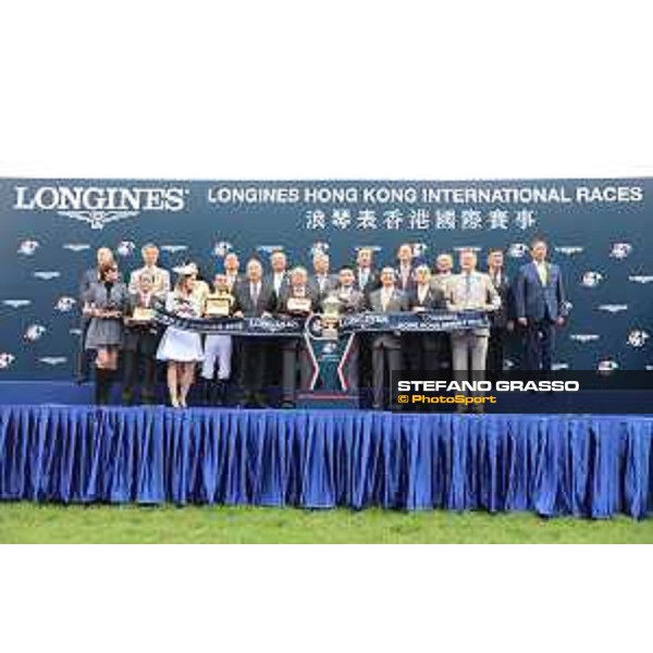 Ryan Moore on Maurice wins the Longines Hong Kong Mile Hong Kong,13th dec.2015 ph.Stefano Grasso/Longines