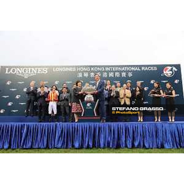 Ryan Moore on Maurice wins the Longines Hong Kong Mile Hong Kong,13th dec.2015 ph.Stefano Grasso/Longines