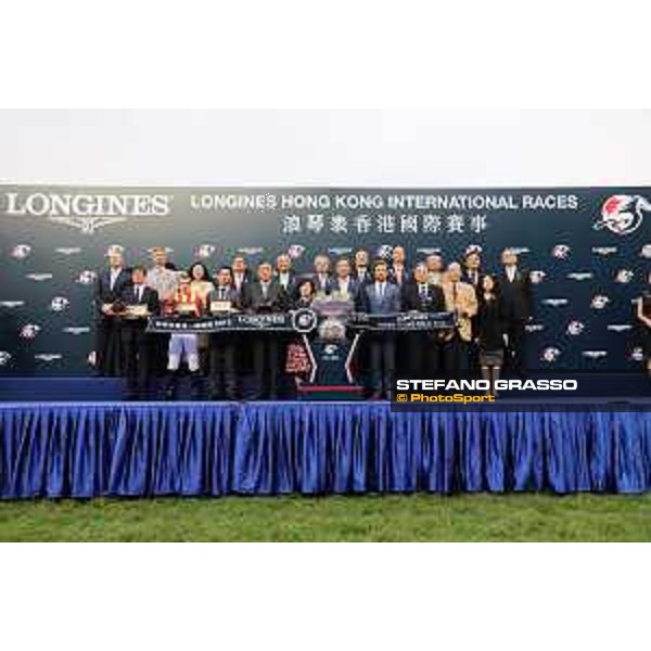 Ryan Moore on Maurice wins the Longines Hong Kong Mile Hong Kong,13th dec.2015 ph.Stefano Grasso/Longines