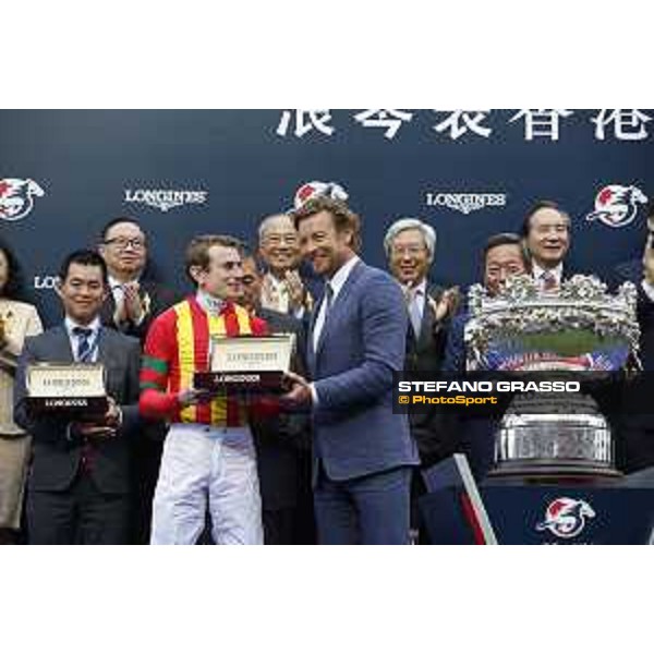 Ryan Moore on Maurice wins the Longines Hong Kong Mile Hong Kong,13th dec.2015 ph.Stefano Grasso/Longines