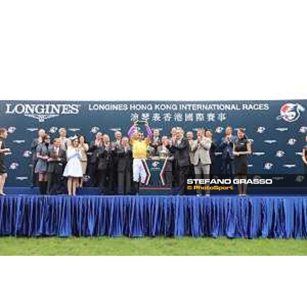 Joao Moreira on Peniaphobia wins the Longines Hong Kong Sprint Hong Kong,13th dec.2015 ph.Stefano Grasso/Longines