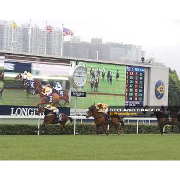 Joao Moreira on Peniaphobia wins the Longines Hong Kong Sprint Hong Kong,13th dec.2015 ph.Stefano Grasso/Longines