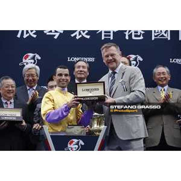 Joao Moreira on Peniaphobia wins the Longines Hong Kong Sprint Hong Kong,13th dec.2015 ph.Stefano Grasso/Longines