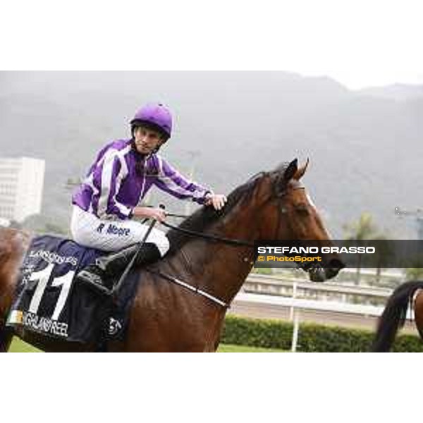 Ryan Moore on Highland Reel wins the Longines Hong Kong Vase Hong Kong,13th dec.2015 ph.Stefano Grasso/Longines