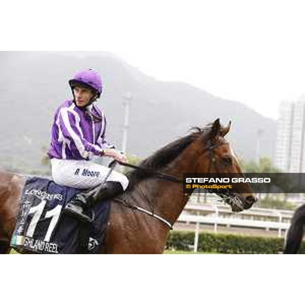 Ryan Moore on Highland Reel wins the Longines Hong Kong Vase Hong Kong,13th dec.2015 ph.Stefano Grasso/Longines