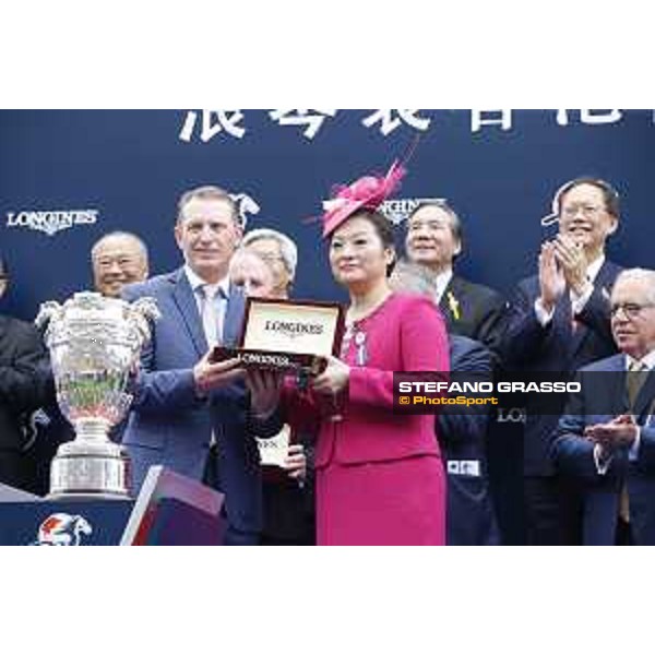Ryan Moore on Highland Reel wins the Longines Hong Kong Vase Hong Kong,13th dec.2015 ph.Stefano Grasso/Longines