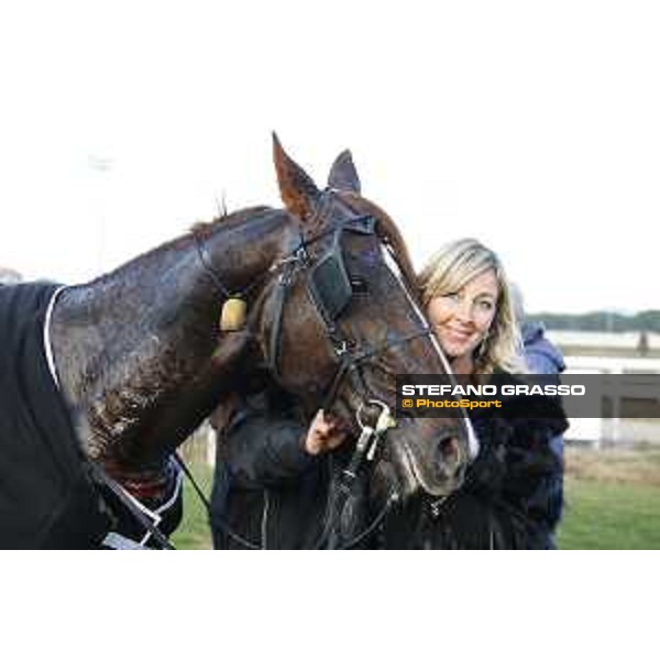 Oropuro Bar winner of Gran Premio Gala Internazionale del Trotto Roma, Capannelle racecourse,26/12/2015 ph.Stefano Grasso/HippoGroup Roma Capannelle