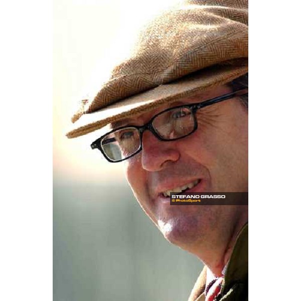 trainer MArcus Tregoning at Pisa San Rossore race track march 10 2004 ph.Stefano Grasso