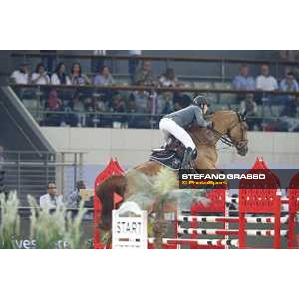 Kevin Staut Qurack de Falaise HDC Doha,5th march 2016 ph.©.CHI Al Shaqab/Stefano Grasso all rights reserved