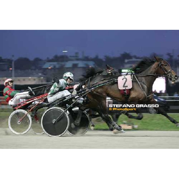 Andrea Guzzinati with Gilly Lb wins the Gran Criterium \'memorial Piero Biondi\' Milan, 13rd nov. 2005 ph. Stefano Grasso