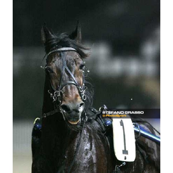 close up for Zinzan Brooke Tur during warm-up at Gran Premio delle Nazioni Milan, 13th nov.2005 ph. Stefano Grasso