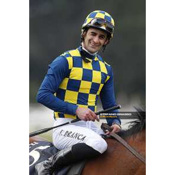 Fabio Branca after winning the 17° Premio Regione Toscana Pisa San Rossore racetrack 20/03/2016 ph.© Stefano Grasso