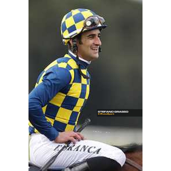 Fabio Branca after winning the 17° Premio Regione Toscana Pisa San Rossore racetrack 20/03/2016 ph.© Stefano Grasso