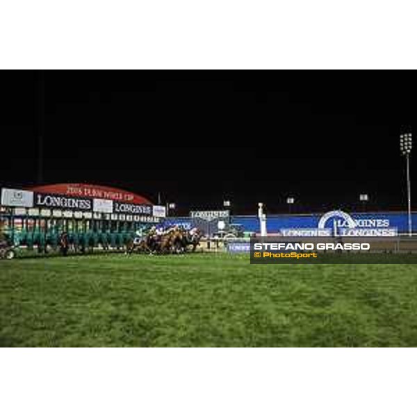 Postponed with Andrea Atzeni up wins the Dubai Sheema Classic. Dubai - Meydan racecourse 26th march 2016 ph.Frank Sorge/Grasso