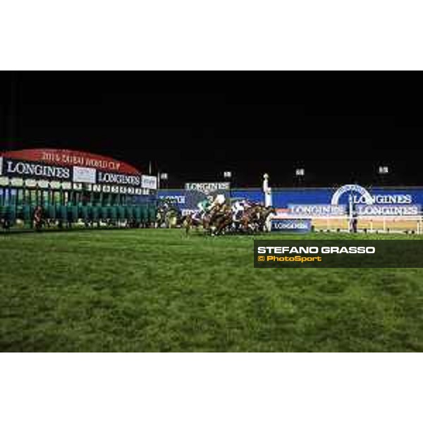 Postponed with Andrea Atzeni up wins the Dubai Sheema Classic. Dubai - Meydan racecourse 26th march 2016 ph.Frank Sorge/Grasso