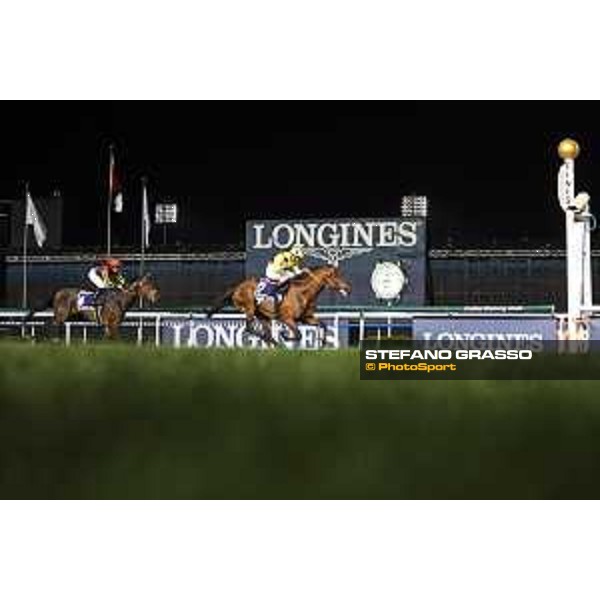 Postponed with Andrea Atzeni up wins the Dubai Sheema Classic. Dubai - Meydan racecourse 26th march 2016 ph.Frank Sorge/Grasso