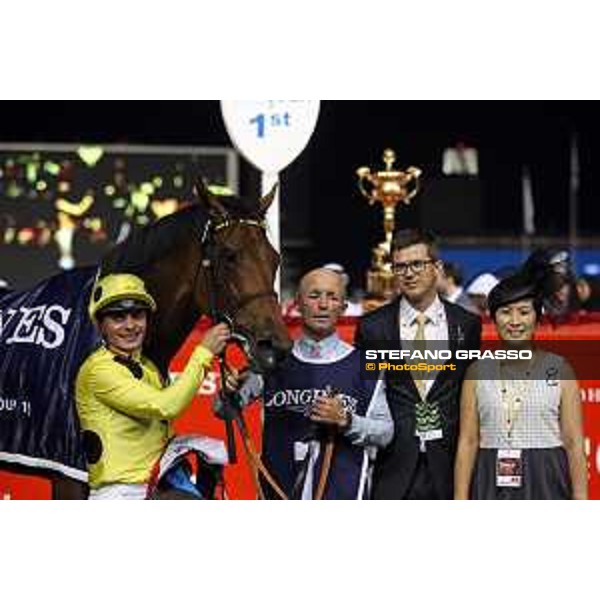 Postponed with Andrea Atzeni up wins the Dubai Sheema Classic. Dubai - Meydan racecourse 26th march 2016 ph.Frank Sorge/Grasso
