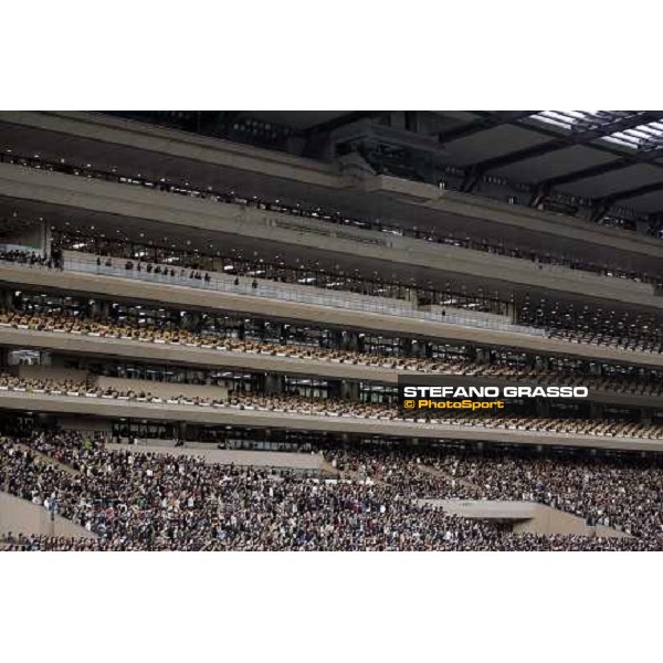more than 60.000 racegoers on sat. 26th at Fuchu race course for the Japan Cup Dirt Tokyo, 26th november 2005 ph. Stefano Grasso