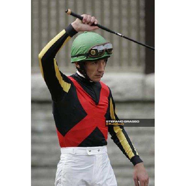 Frankie Dettori before the Japan Cup Dirt at Fuchu race course Tokyo, 26th november 2005 ph. Stefano Grasso