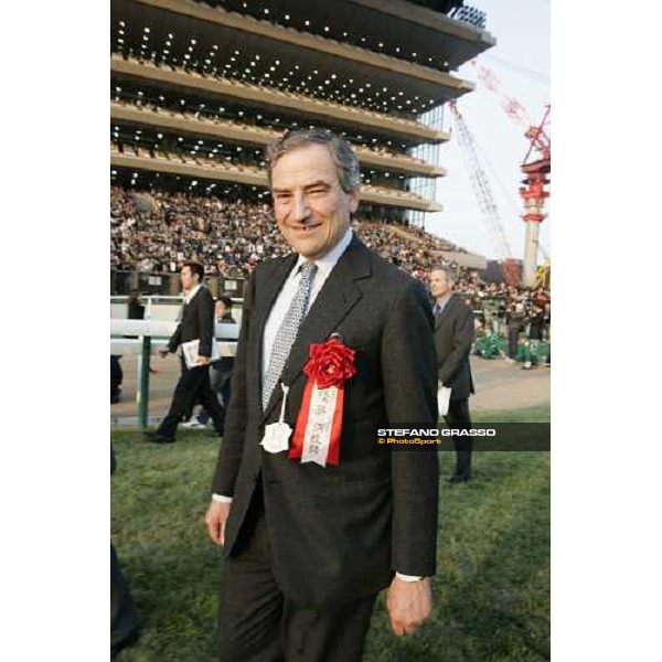 Luca Cumani trainer of Alkaased winner of The Japan Cup 2005 Tokyo, 27th november 2005 ph. Stefano Grasso