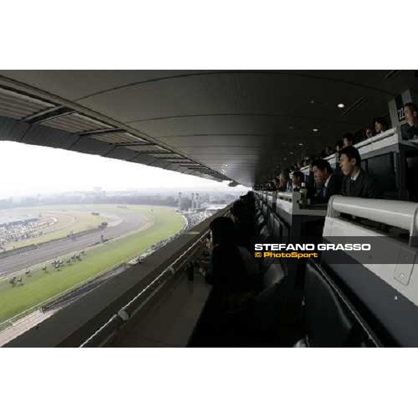 a panoramic view of Fuchu race course Tokyo, 27th november 2005 ph. Stefano Grasso