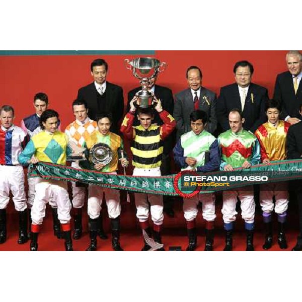 Andreas Starke wins the Cathay Pacific International Jockey\'s Championship at Happy Valley Hong Kong, 8th december 2005 ph. Stefano Grasso