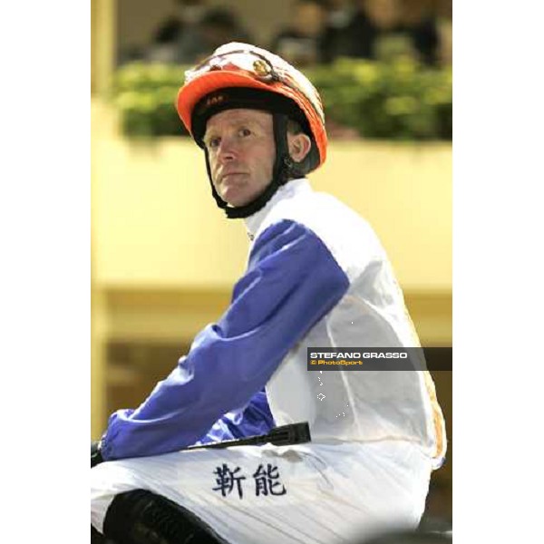 Mick Kinane at HAppy Valley Hong Kong, 8th dec.2005 ph. Stefano Grasso