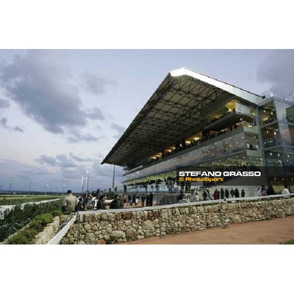 a view of the new grandstand of Siracusa racetrack Siracusa, 15th january 2006 ph. Stefano Grasso