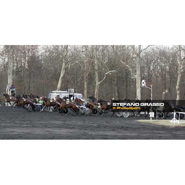 the start of 85¡ Grand Prix d\' Amerique Paris, 29th january 2006 ph. Stefano Grasso