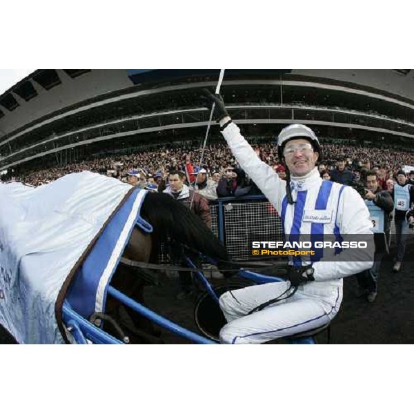 Christophe Gallier winner of 85¡ Grand Prix d\' Amerique Paris, 29th january 2006 ph. Stefano Grasso