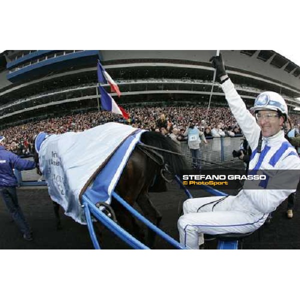 Christophe Gallier winner of 85¡ Grand Prix d\' Amerique Paris, 29th january 2006 ph. Stefano Grasso