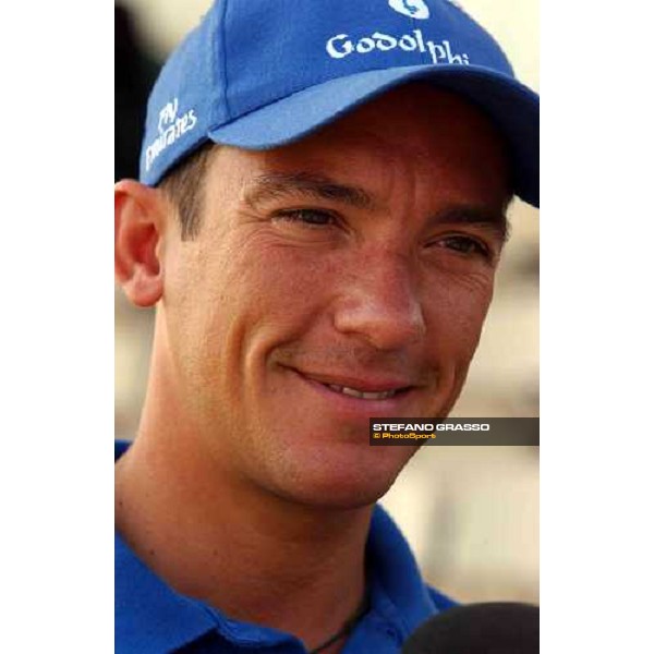 Frankie Dettori Al Quoz, wednesday, 24th march 2004 ph. Stefano Grasso