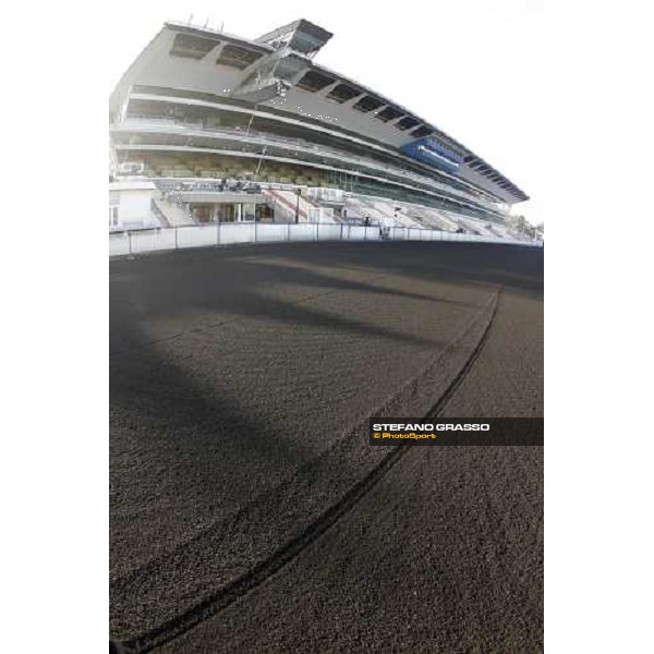 morning view of the grandstand of Vincennes racetrack Paris, 29th january 2006 ph. Stefano Grasso