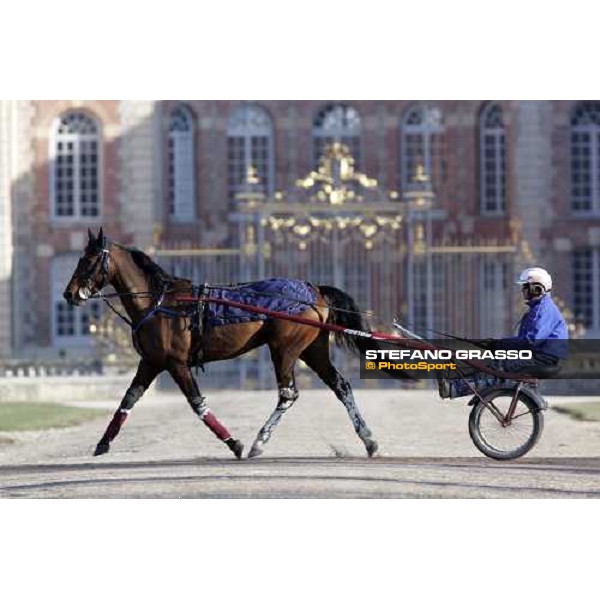 morning works in front of the Castle of Grosbois Grosbois, 30th january 2006 ph. Stefano Grasso