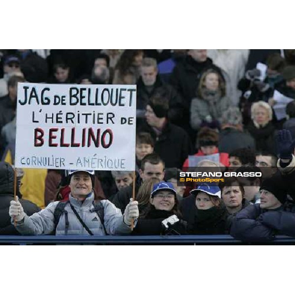 Jag de Bellouet\'s fans Paris Vincennes, 29th january 2006 ph. Stefano Grasso