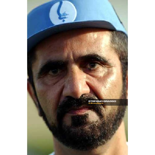 Sheikh Mohammed Bin Rashid Al Maktoum Al Quoz - Godolphin Stables Dubai march 24 2004 ph. Stefano Grasso