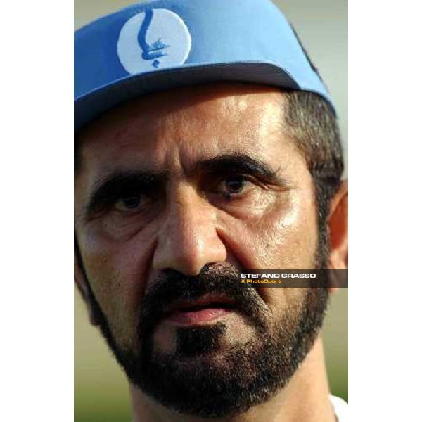 Sheikh Mohammed Bin Rashid Al Maktoum Al Quoz - Godolphin Stables Dubai march 24 2004 ph. Stefano Grasso