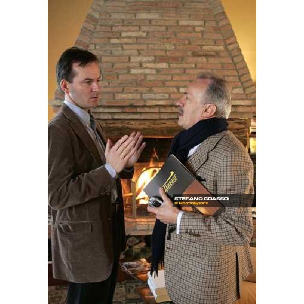 Andreas Jacobs and Fabrizio Bonelli at Montecucco Stud. Codogno (Lo), 18th february 2006 ph. Stefano Grasso