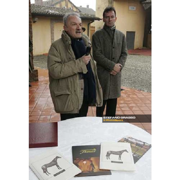 Fabrizio Bonelli and Andreas Jacobs at Montecucco Stud. Codogno (Lo), 18th february 2006 ph. Stefano Grasso